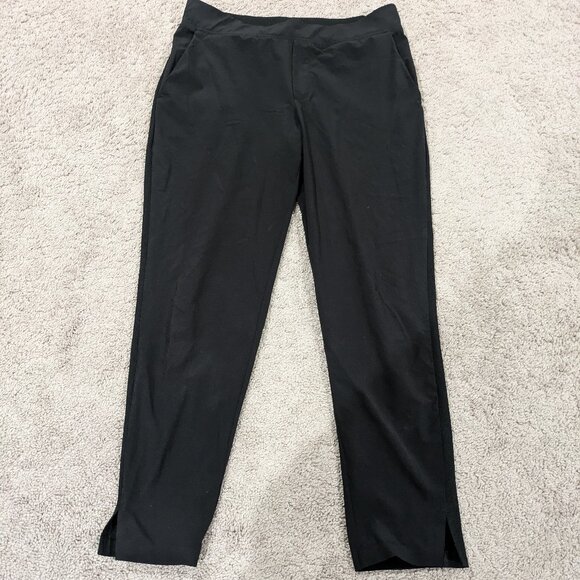 Athleta Brooklyn Ankle Pants Black size 10 - Picture 1 of 8